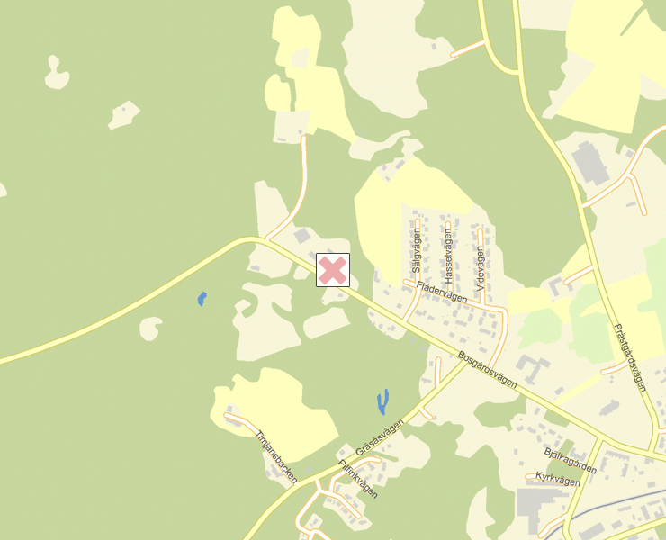 Karta över Hylte