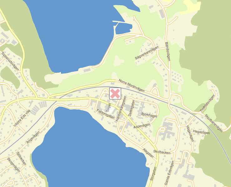 Karta över Dals-Ed