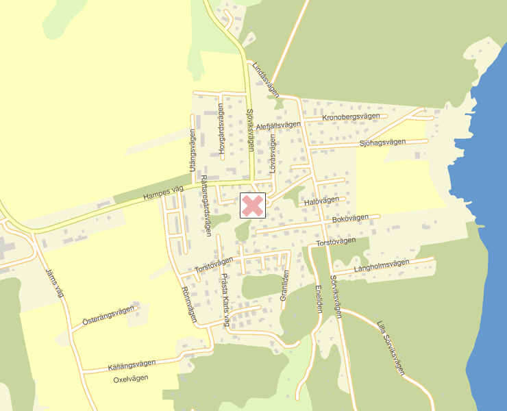 Karta över Lerum