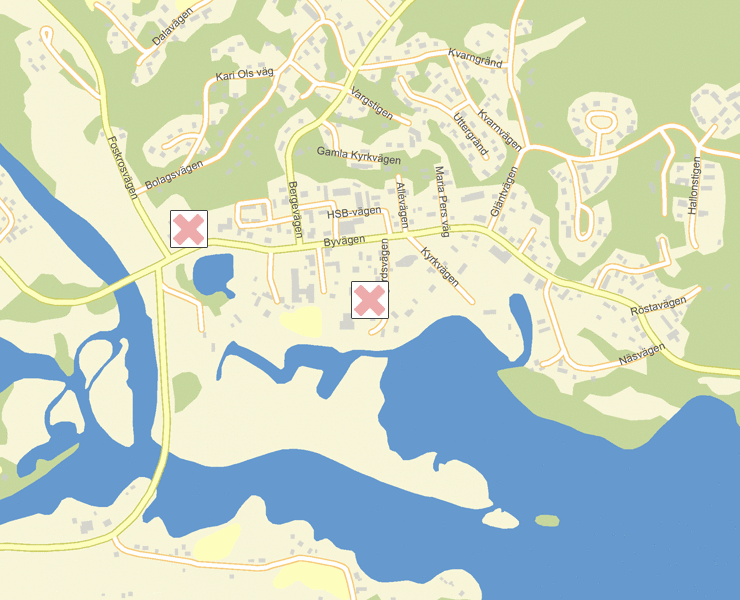 Karta över Älvdalen