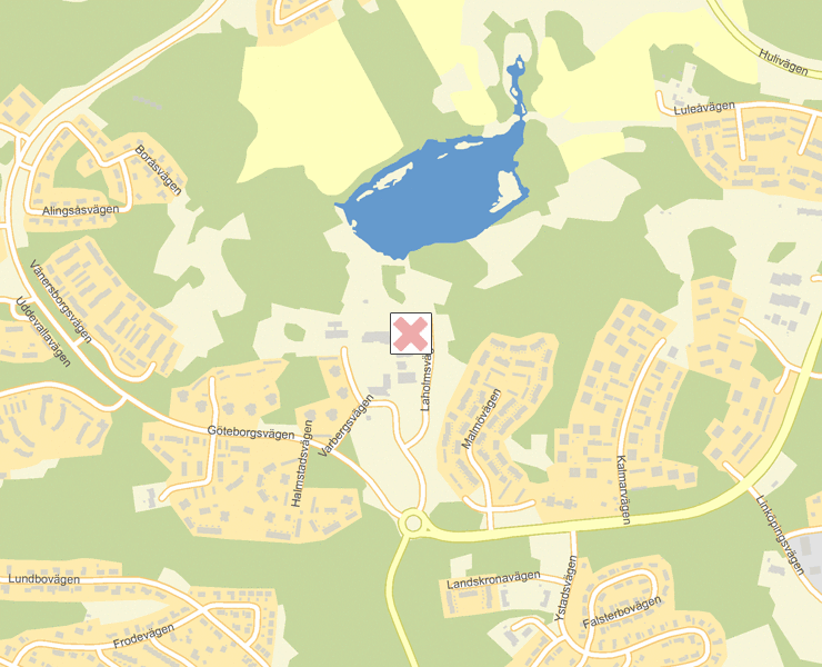 Karta över Sundsvall