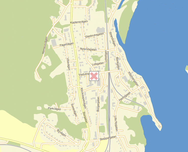 Karta över Kramfors