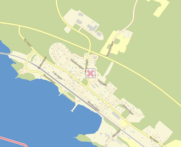 Karta över Krokom