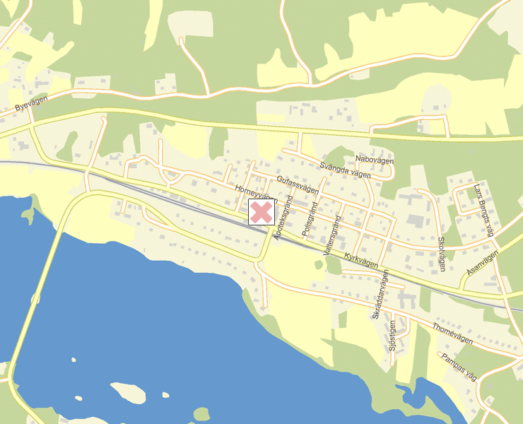 Karta över Åre