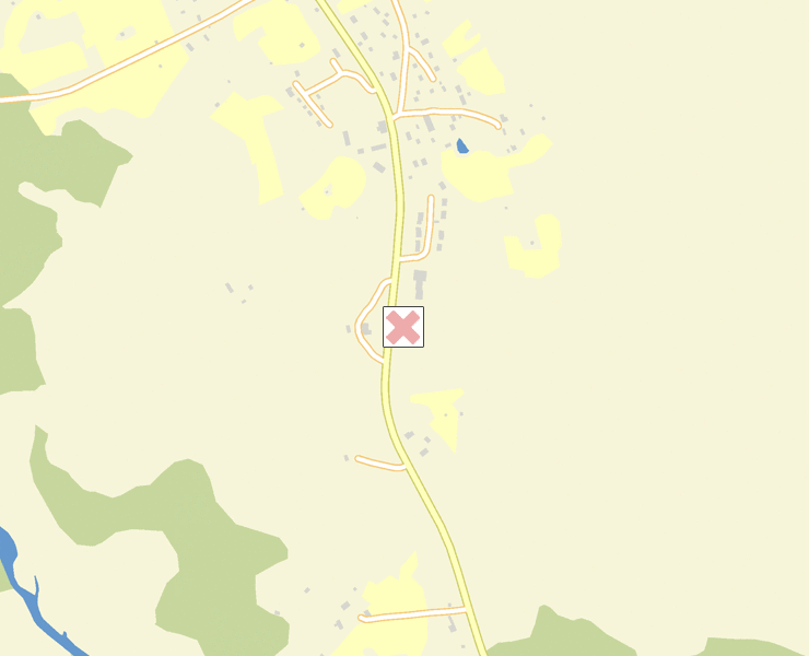 Karta över Härjedalen