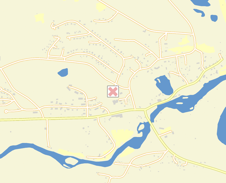 Karta över Sorsele