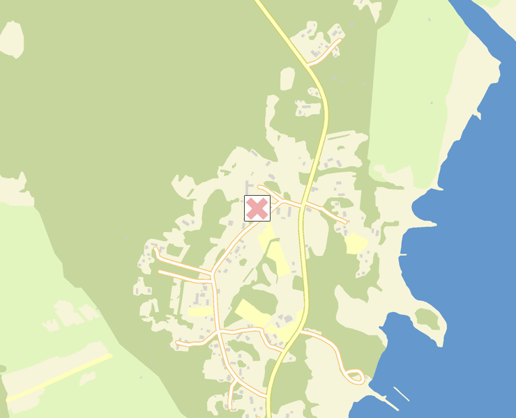 Karta över Haparanda