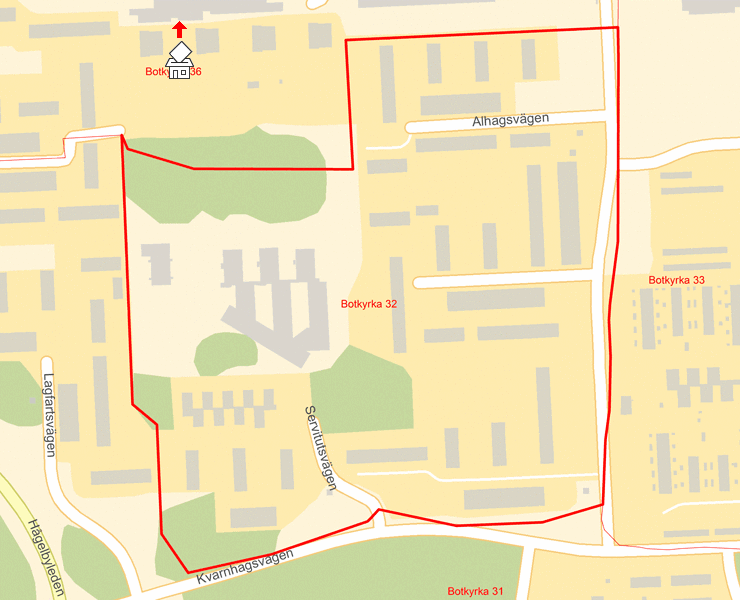 Karta över Botkyrka 32