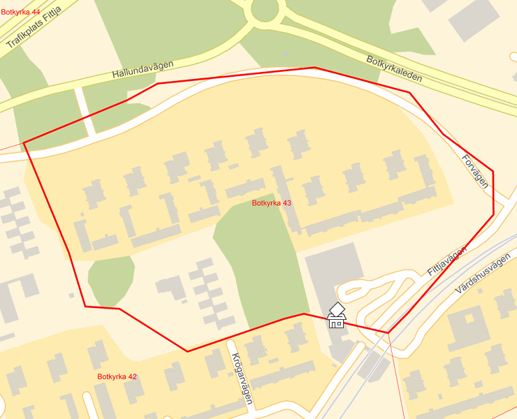 Karta över Botkyrka 43