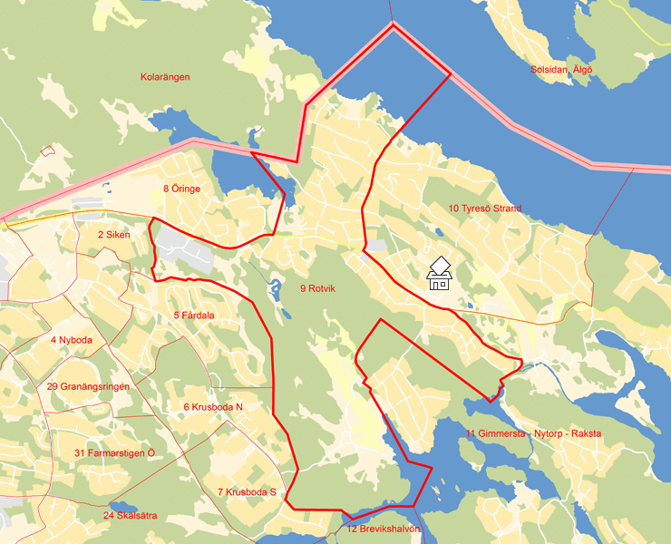 Karta över 9 Rotvik