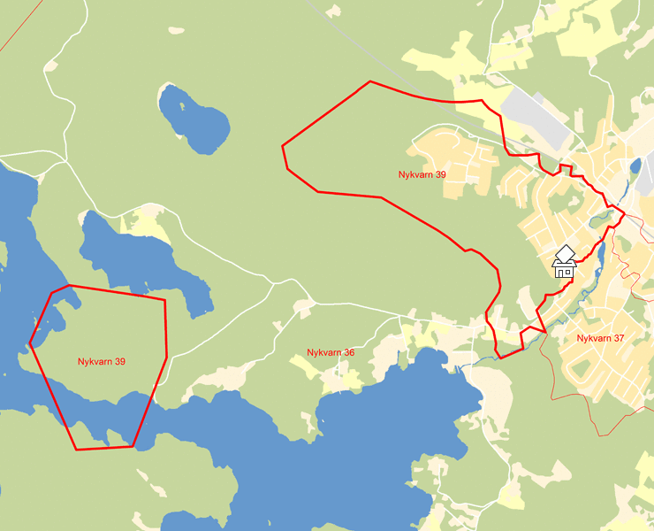 Karta över Nykvarn 39