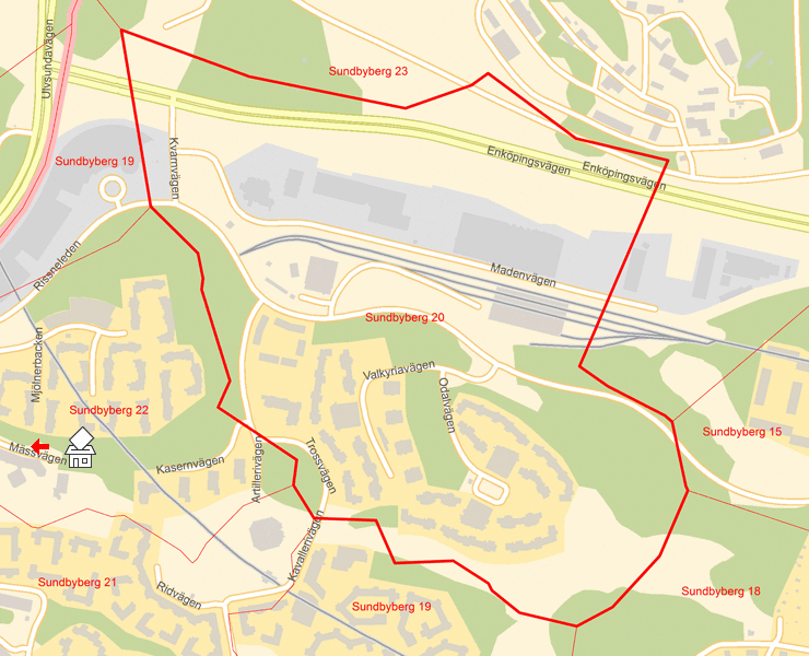 Karta över Sundbyberg 20