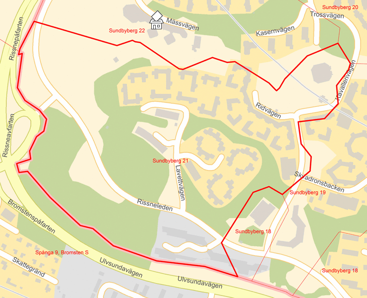 Karta över Sundbyberg 21