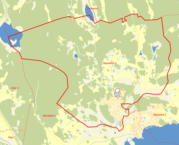 Karta över Mariefred 3