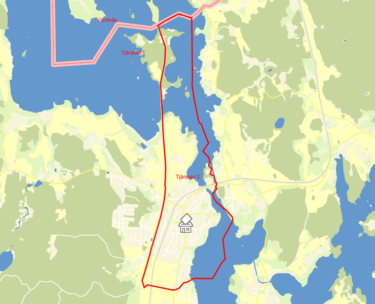 Karta över Tjärstad 2