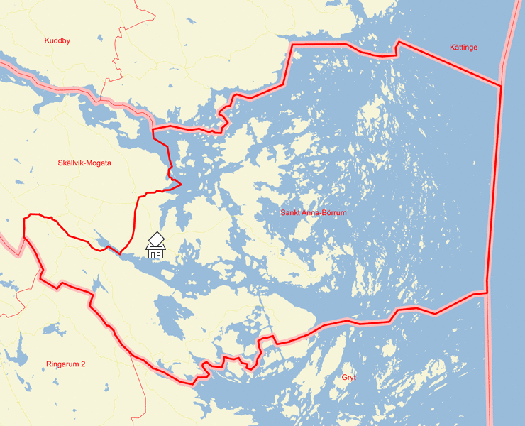Karta över Sankt Anna-Börrum