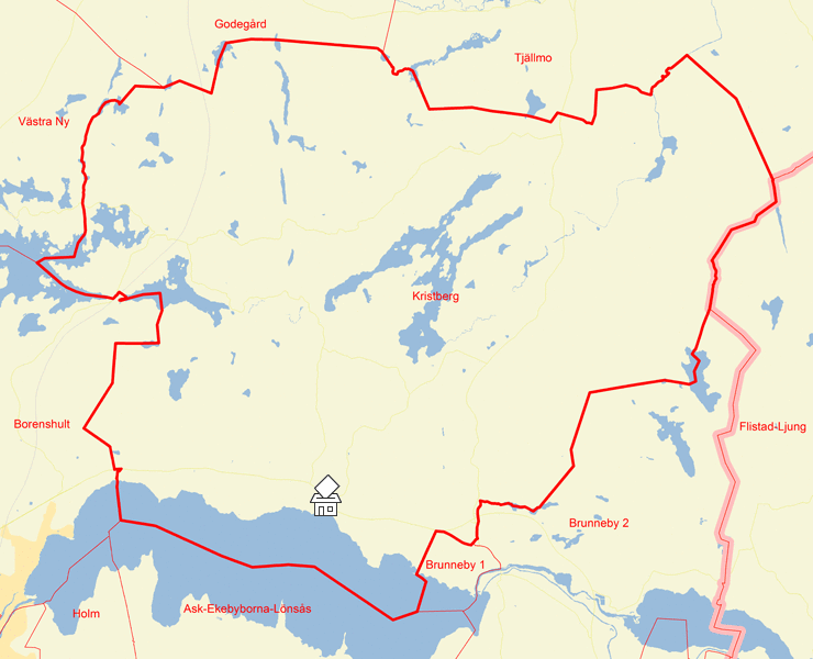 Karta över Kristberg