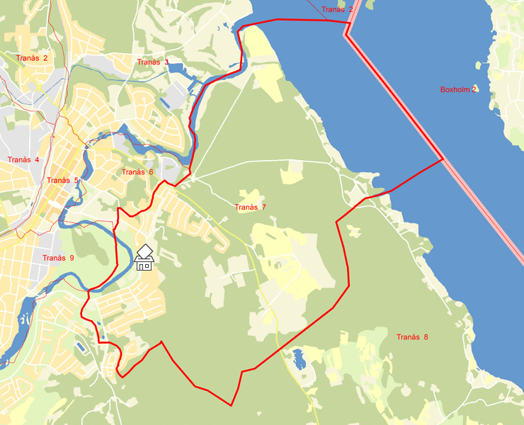 Karta över Tranås  7
