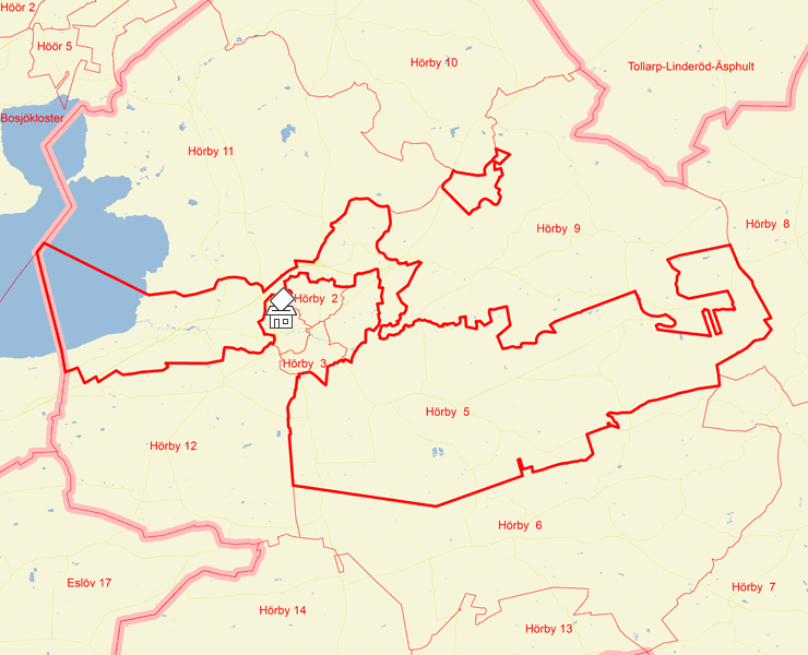 Karta över Hörby  5