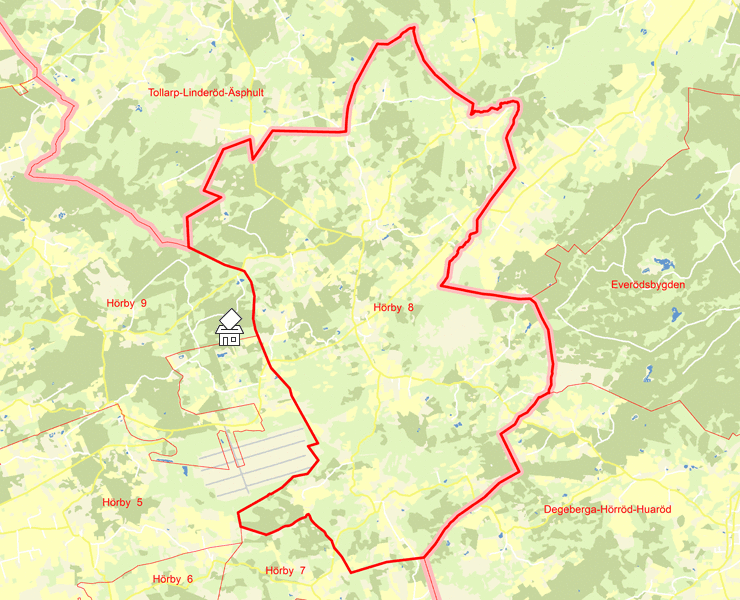 Karta över Hörby  8