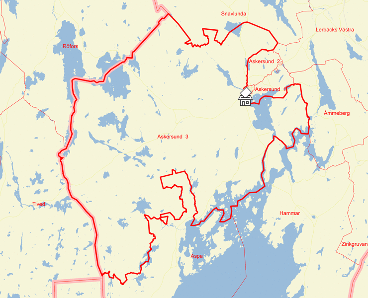 Karta över Askersund  3