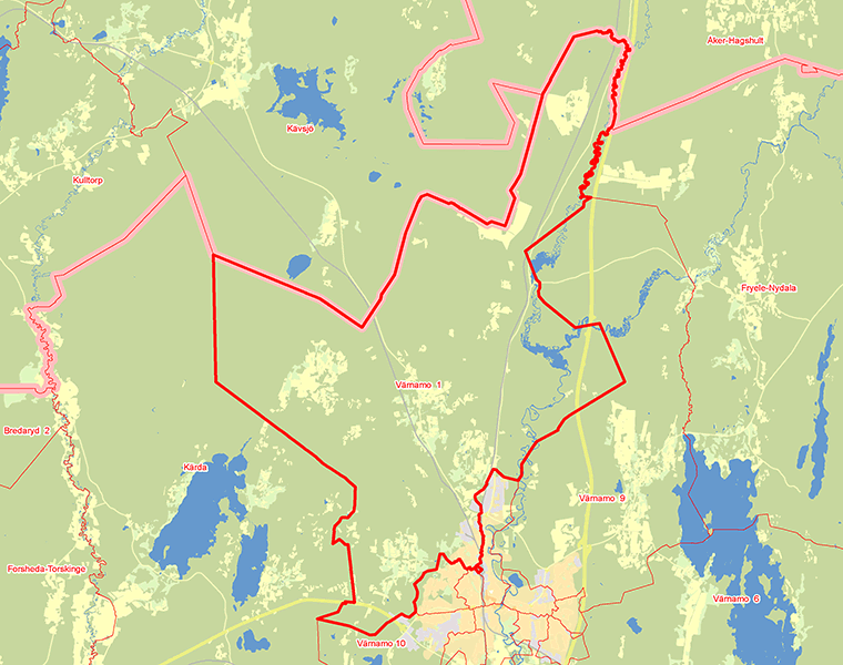 Karta över $namn