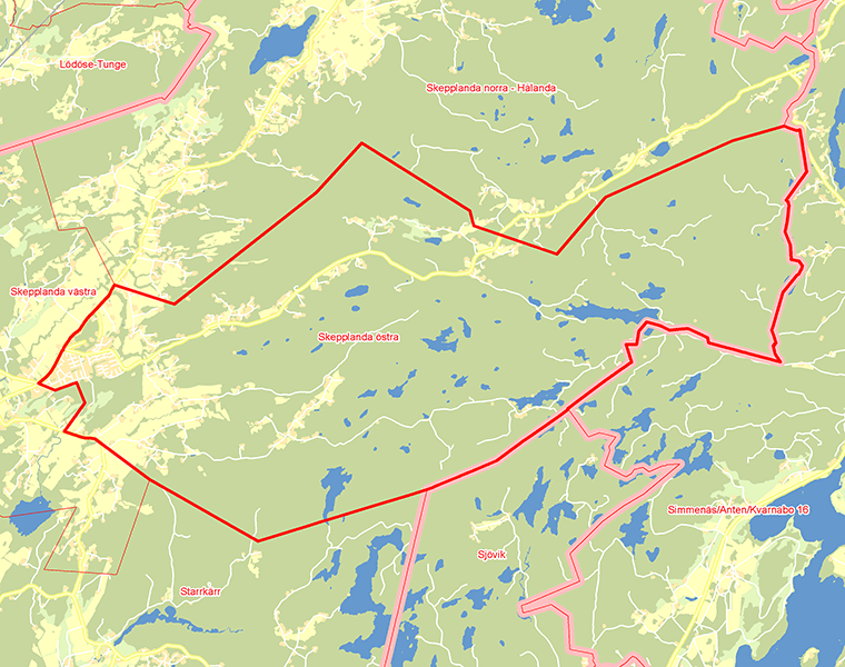 Karta över $namn