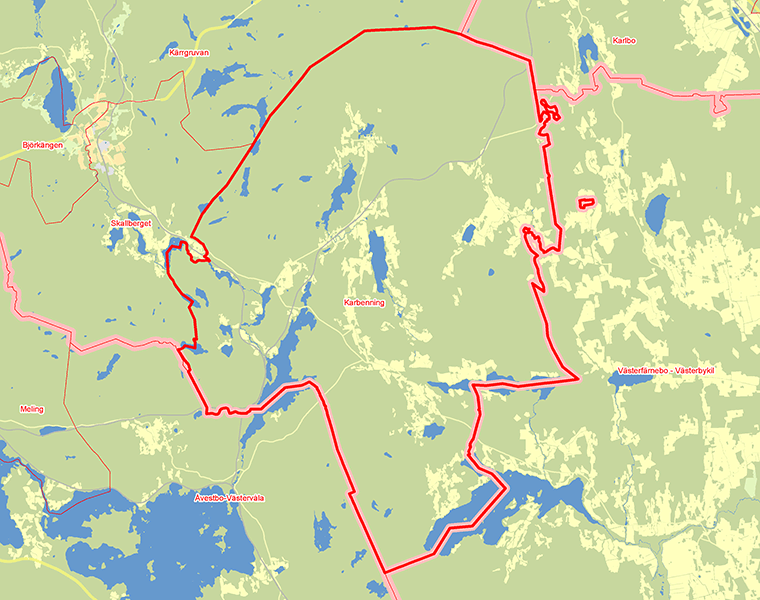 Karta över $namn