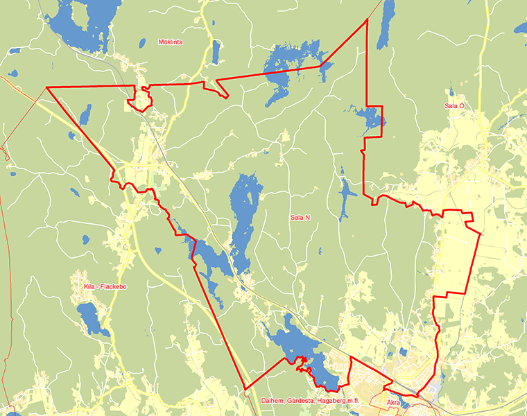 Karta över $namn