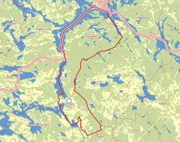 Karta över Råby-Ripsa