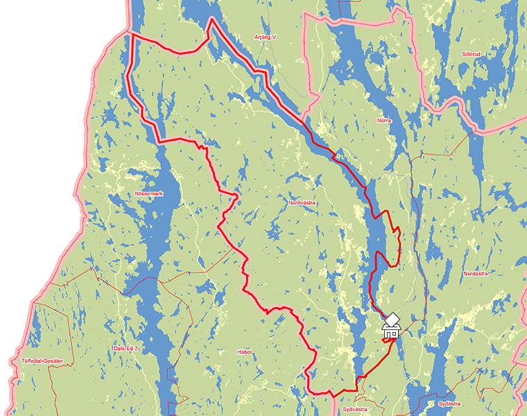 Karta över Nordvästra