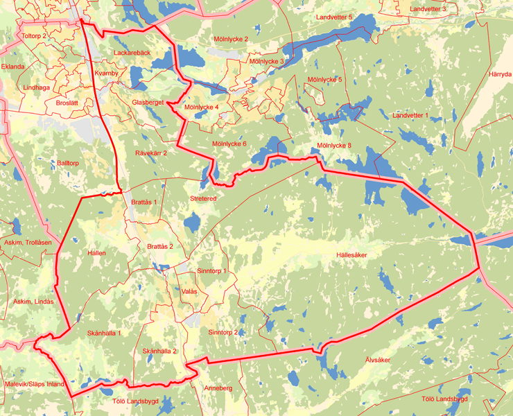 Karta över $namn