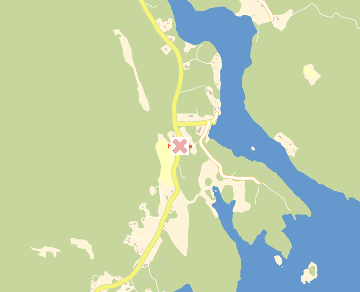 Karta över Haninge