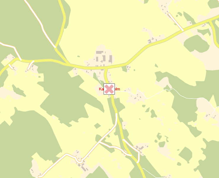 Karta över Katrineholm