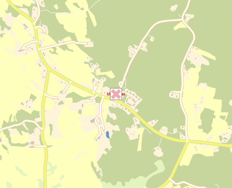 Karta över Mariestad