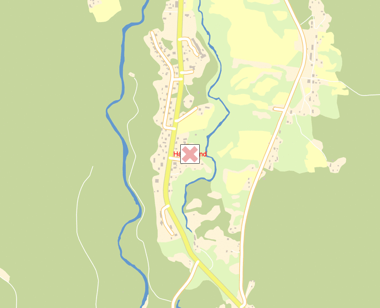 Karta över Härnösand