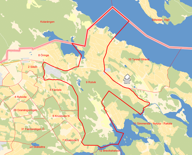 Karta över 9 Rotvik