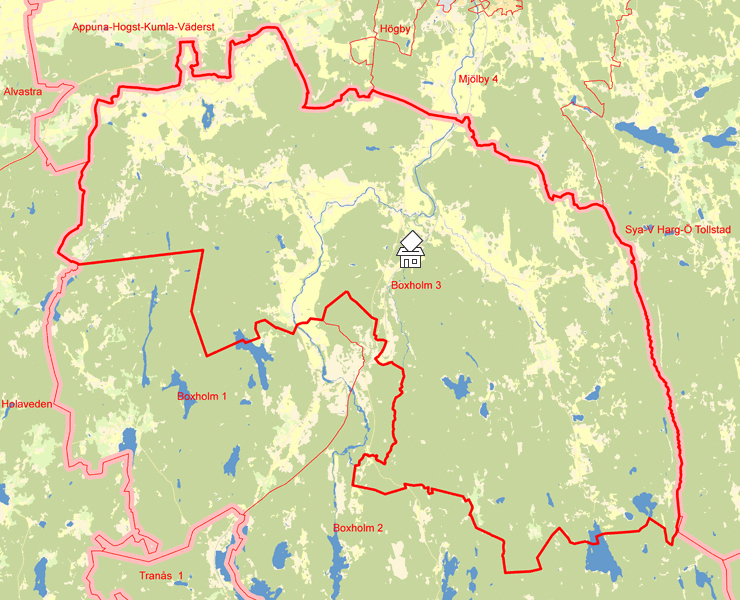 Karta över Boxholm 3