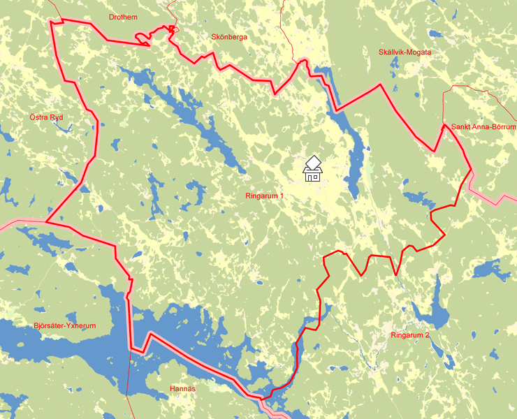Karta över Ringarum 1