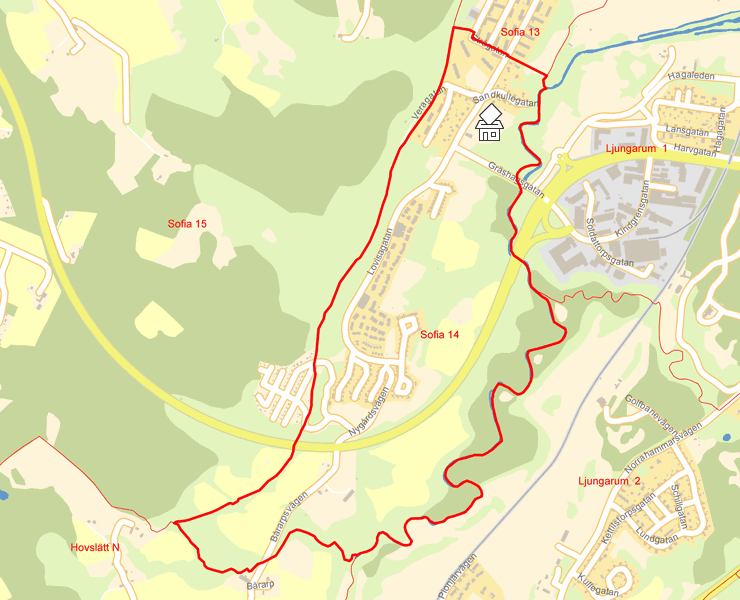 Karta över Sofia 14