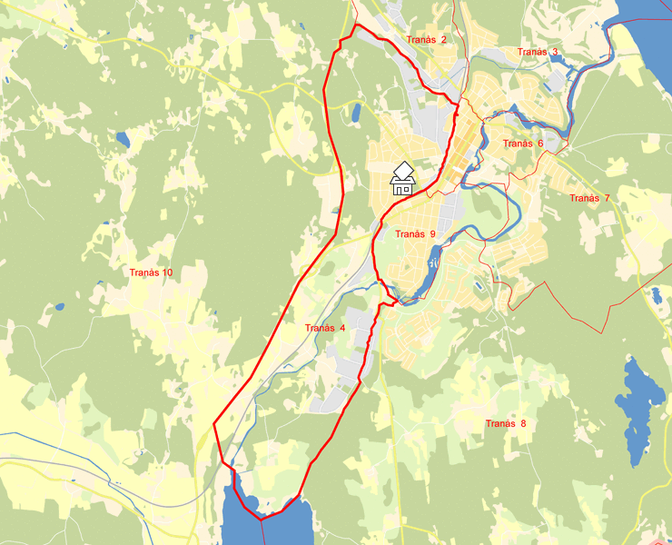 Karta över Tranås  4