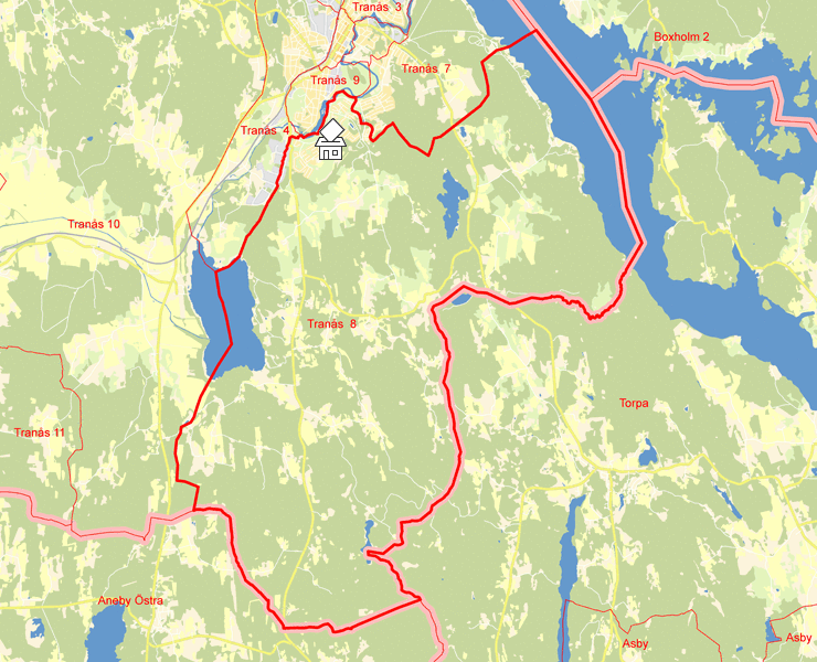 Karta över Tranås  8
