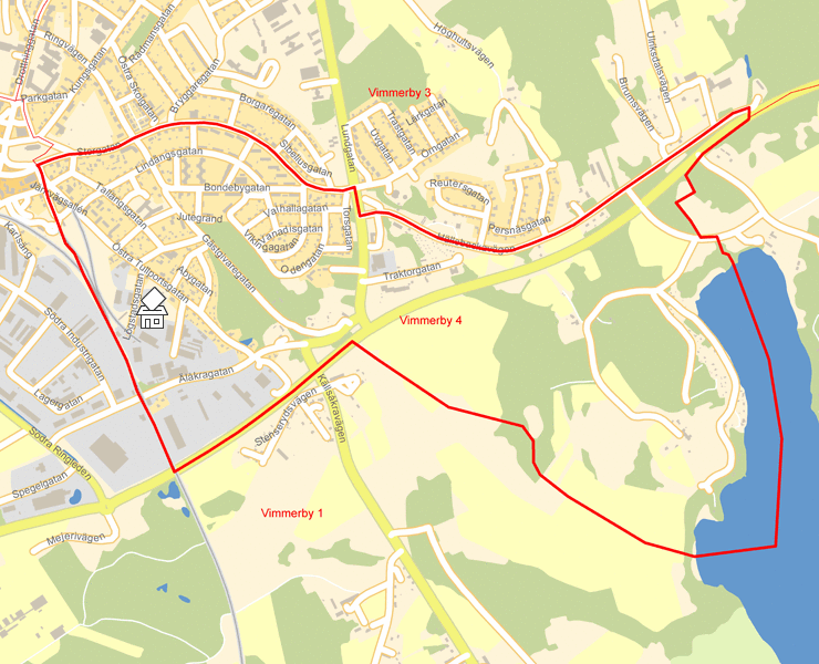 Karta över Vimmerby 4