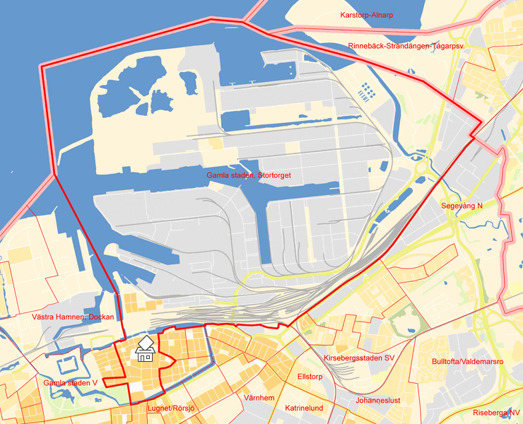 Karta över Gamla staden, Stortorget