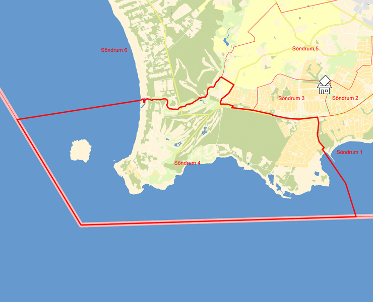 Karta över Söndrum 4