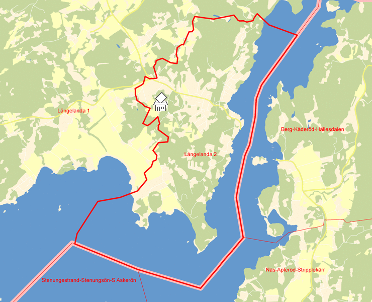 Karta över Långelanda 2