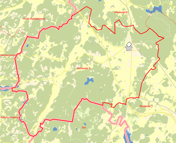 Karta över Munkedal 5