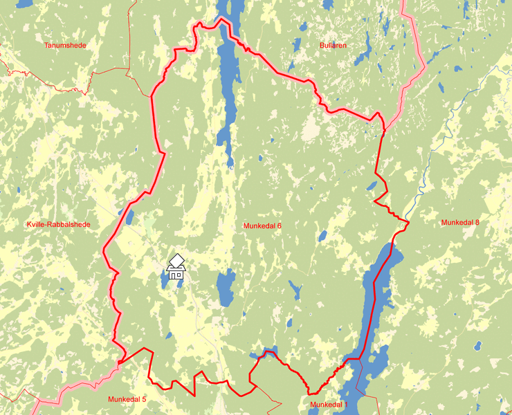 Karta över Munkedal 6