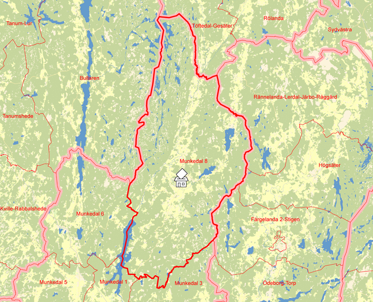 Karta över Munkedal 8