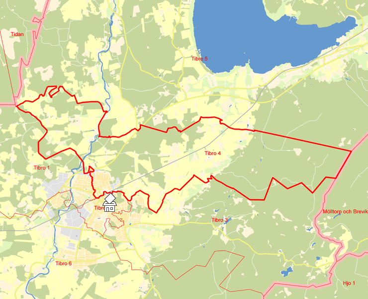 Karta över Tibro 4